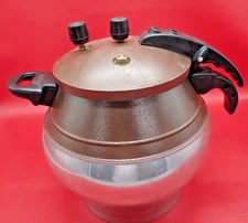 RARE Pressure Cooker Kazan Bronze Cast Aluminum