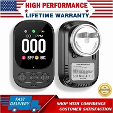3 in 1 Plug in Carbon Monoxide Detector Combination Detectors with Humidity Sens