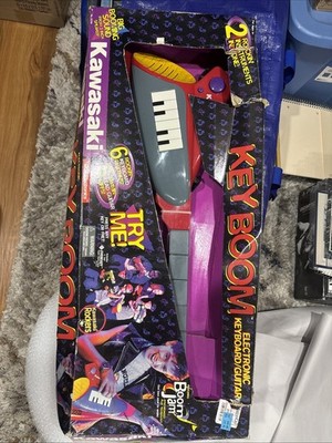 Vintage 1998 Kawasaki Key-Boom! Keytar Electronic Guitar DSI Toys **NEW IN BOX**