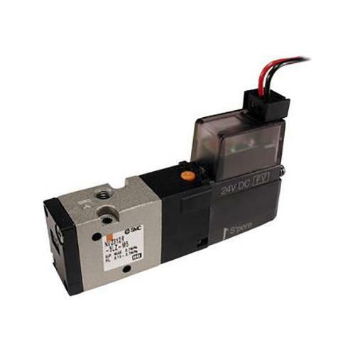 1 x SMC VZ3000 M5 x 0.8 Solenoid Base Mount Pneumatic Control Valve - Picture 1 of 1