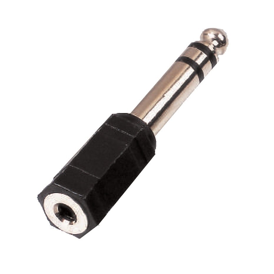 Soundsation SADA034-1  ADATTATORE JACK FEMMINA 3.5MM - JACK MASCHIO 6.3MM STEREO