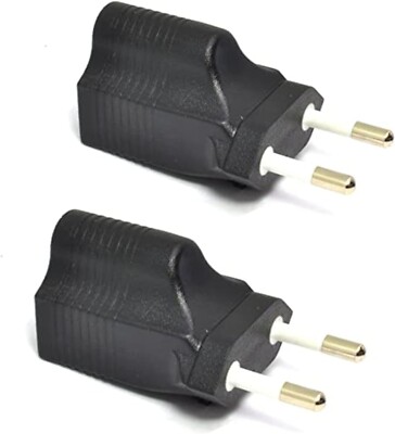 Ceptics Most of Europe CEE 7/16 Travel Adapter NEMA 5-15R - ETL Certified