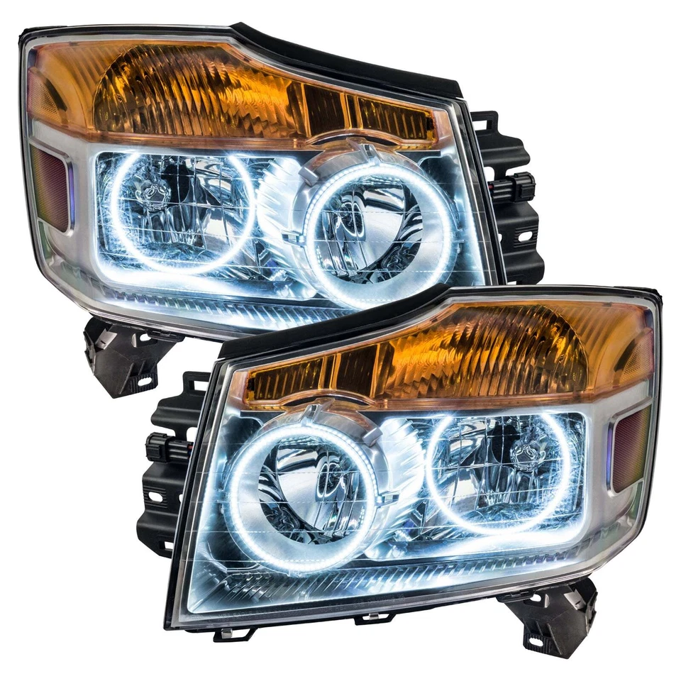Kit de halo de faros LED para Nissan Armada 2008-2015 Oracle Lighting 2673-334 Foto 4 de 4