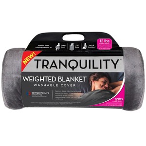 Weighted Blanket With Washable Cover Tranquility Temperature Balancing