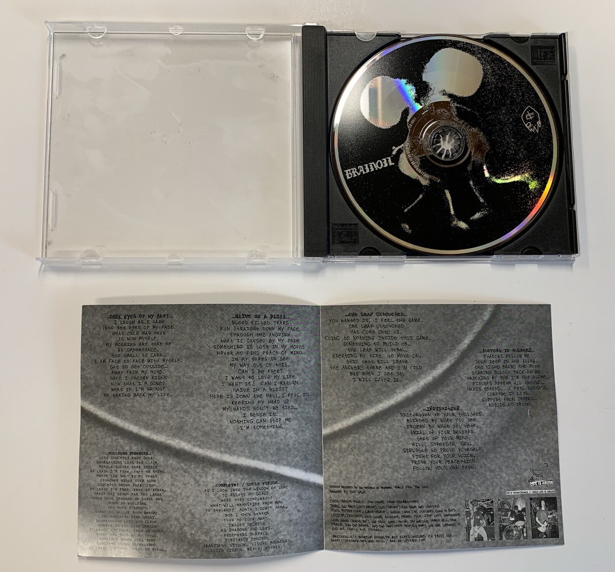 Brainoil Self Titled CD American Sludge Metal Band | eBay