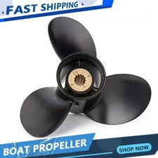 11 5/8 x 11 Aluminum Outboard Boat Propeller For Mercury 25-70HP 13Tooth RH