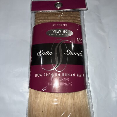 Satin Strands Human Hair Extension 18  Inch St. Tropez New
