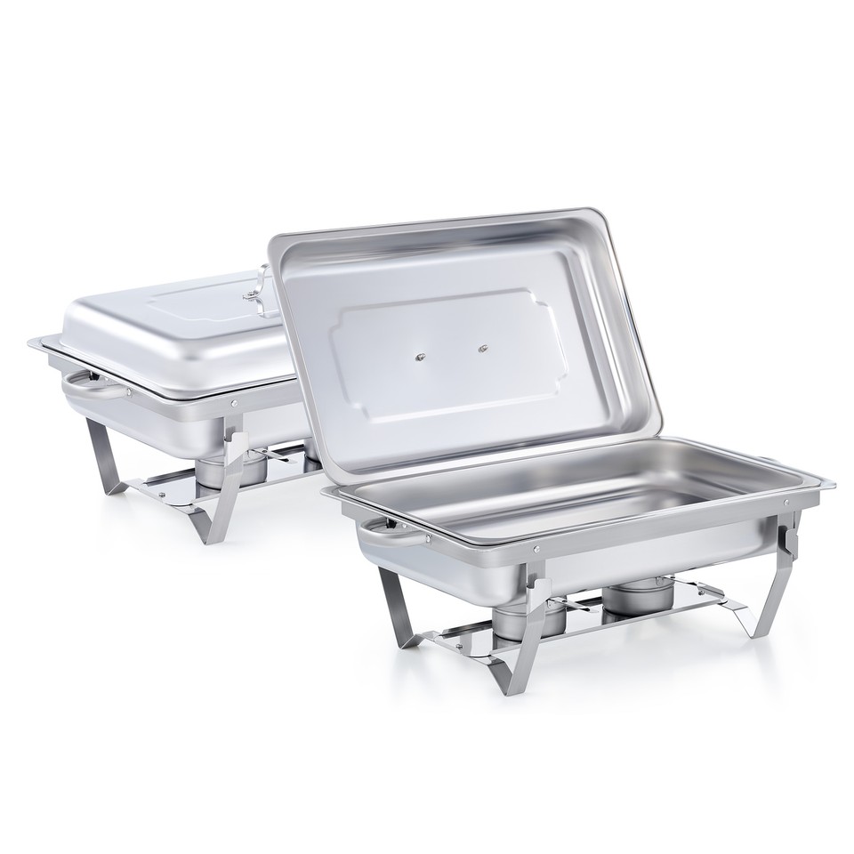 HighQuality 8Piece Chafing Dish Set Stainless Steel Chafer Food