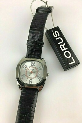 OROLOGIO LORUS DONNA QUARZO PELLE VINTAGE USATO | eBay