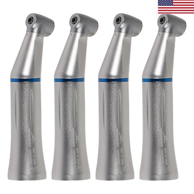 4x Dental low Speed Contra Angle Handpiece Inner Water Spray WY push button USA