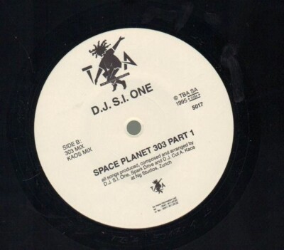 D.J. S.I. One Space Planet 303 Part 1 NEW OVP Tba Vinyl LP
