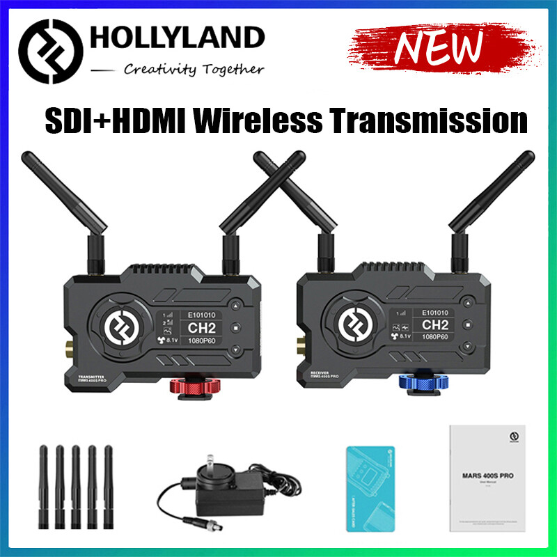 Hollyland Mars 400S PRO 400ft Dual HDMI+SDI Wireless Video