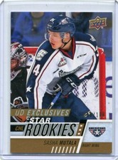 2017-18 Upper Deck CHL UD Exclusives Star Rookies Sasha Mutala Rookie 88/100