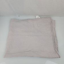 Aden Anais Solid Lilac-Gray Purple Baby Swaddle Blanket Muslin Cotton 44x44"