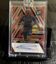 VICTOR OSIMHEN AUTO -2024 LEAF PRESS PASS 1/2- Galatasaray 