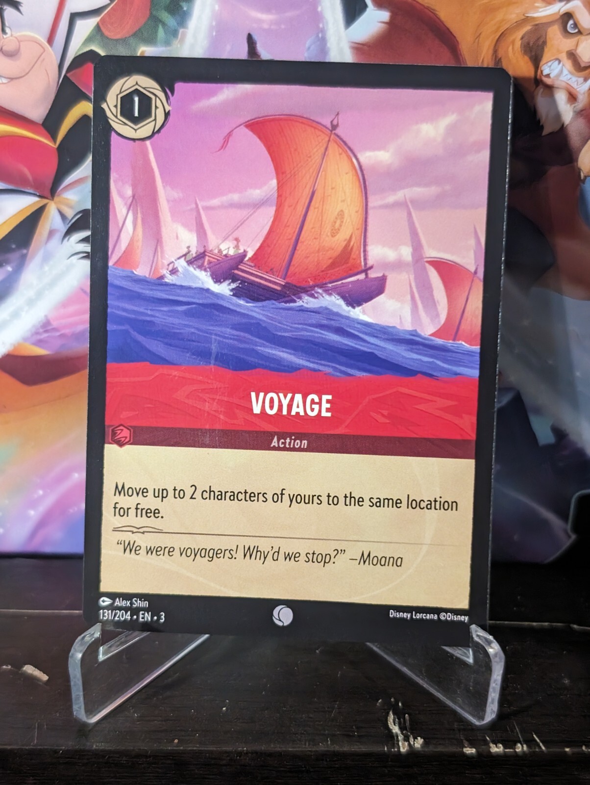 Voyage Into the Inklands 131/204 Lorcana TCG Card NM/M Regular