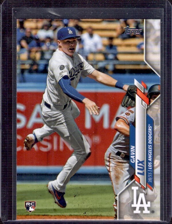 GAVIN LUX 2020 Topps Series 1 #292 Photo Image Variation Rookie SP RC