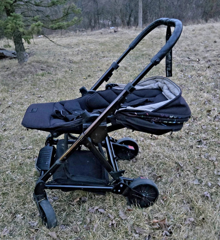 Mamas & Papas Armadillo Flip XT Black Jack Paraguas Asiento Individual Cochecito Unisex Foto 3 de 4