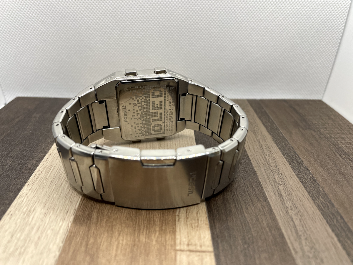 Ultra Rare Fossil OLED JR-9465 Animation Watch | eBay