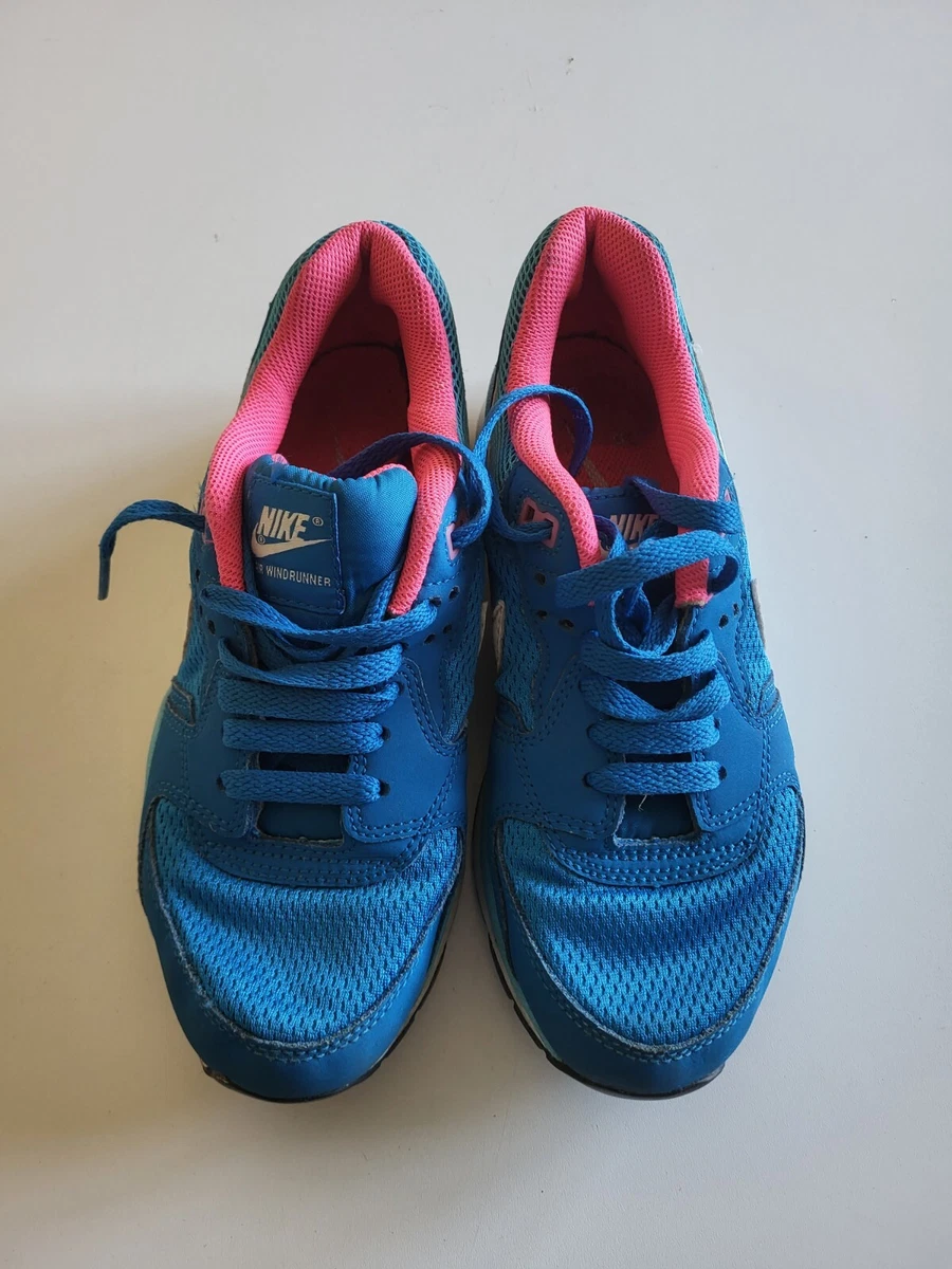 NIKE AIR WIND RUNNER JUNIOR GIRL S TRAINERS SHOES IN MULTI UK SIZE 4 GOOD