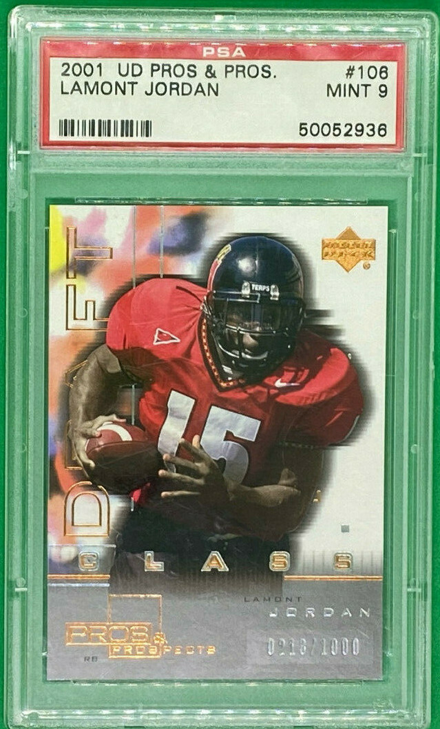 LaMont Jordan Upper Deck Pros & Prospects #106 Base