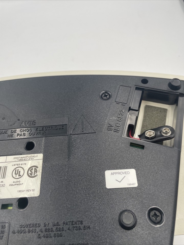 Bose AWR11W Acoustic Wave Radio White,right Speaker Does Not Work