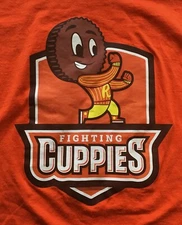 Reese’s University Fighting Cuppies T-Shirt, Orange, Size Large
