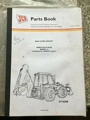 JCB 3CXSM Seitenschieber M469087 auf Teilebuch P/N 9800/9753