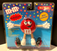 M M's Vintage Radio Shack Exclusive Am Fm Radio with Headphones Mini Radio New