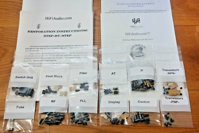 Kenwood TS-440 TS-440S restoration kit upgrade recap capacitor