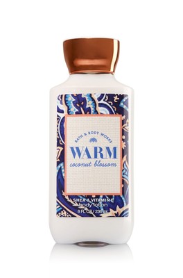 New Bath & Body Works WARM COCONUT BLOSSOM Body Lotion 8 oz factory-sealed