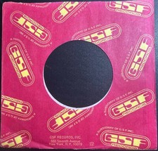 GSF Records 45rpm commercial/company sleeves: Lot of 4