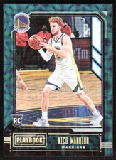 2020-21 7116E Panini Chronicles PLAYBOOK ASIA Nico Mannion Rookie Golden State