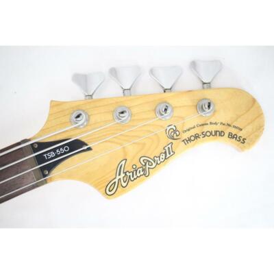 Electric Bass Guitar Aria Pro II TSB-550 Thor-Sound Natural