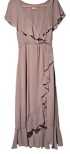 Show Me Your Mumu Jess Midi Dress Womens Sz L Wedding Guest Cottagecore Feminine