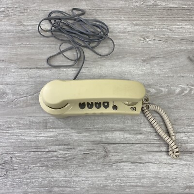Genuine AT&T Design Line Telephone (140) Slim Corded Phone Line Powered Phone