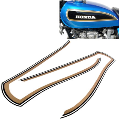 Honda CB 500 four K2 tank decor decorative stripes tank decor sticker decals stripes