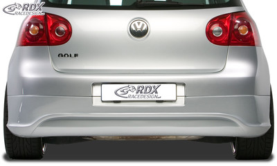 RDX rear apron for VW Golf 5 rear apron diffuser rear ABS