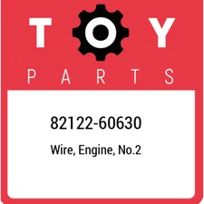 82122-60630 Toyota Wire, engine, no.2 8212260630, New Genuine OEM Part