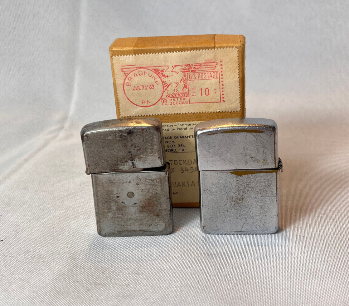 19371950 & 19531954 Zippo Lighter Repair Parts Lot Of 2 eBay