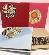 Lot of 4 Scrapbooking Photo Albums Each with Themed Sheets Ready for Photos