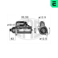 Era Anlasser Starter 2Kw FüR Vw Golf Iv Variant Ford Galaxy A3 220141A