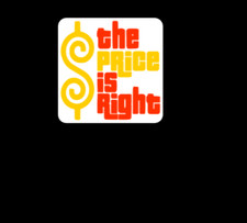 The Price is Right Bob Barker Commemorative  vinyl decal sticker RIP logo