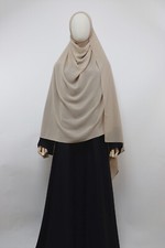 XL Premium Chiffon Hijab Wrap Shayla Scarf Shawl Muslim Headcover Buff