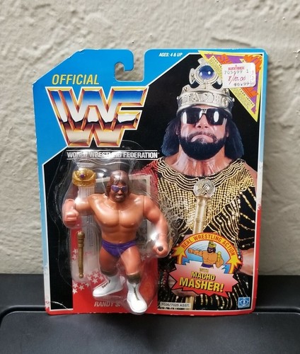 WWF Hasbro Macho King Summerslam Card...