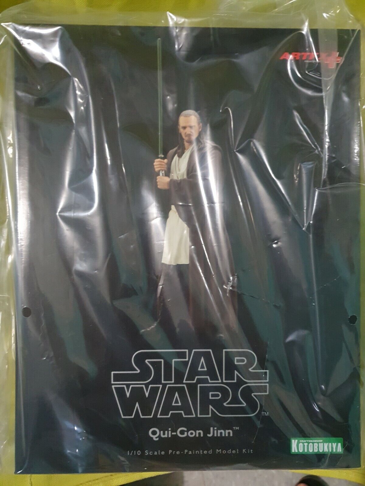 Kotobukiya ARTFX+ Star Wars The Phantom Menace Qui-Gon Jinn Figure Statue