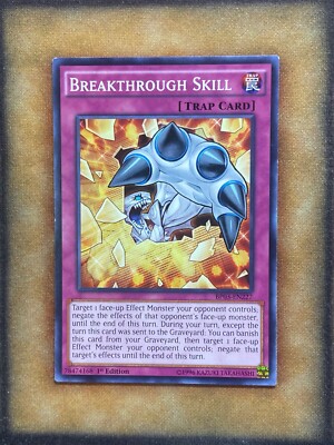 Yugioh Breakthrough Skill BP03-EN227 Common 1st Ed LP