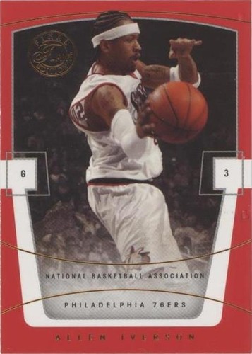 2003-04 Flair Final Edition #1 Allen Iverson Philadelphia 76ers