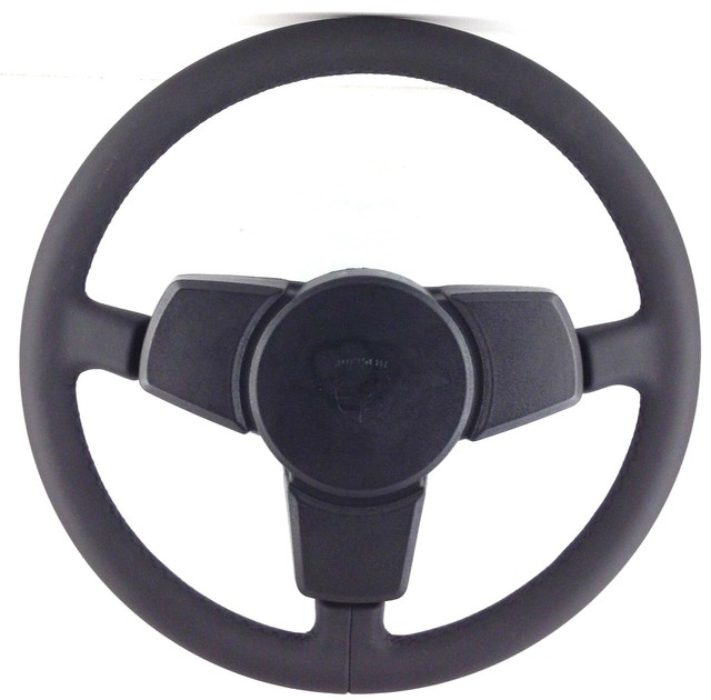 Genuine Porsche OEM 3 spoke leather steering wheel. 944 924 964 S Turbo