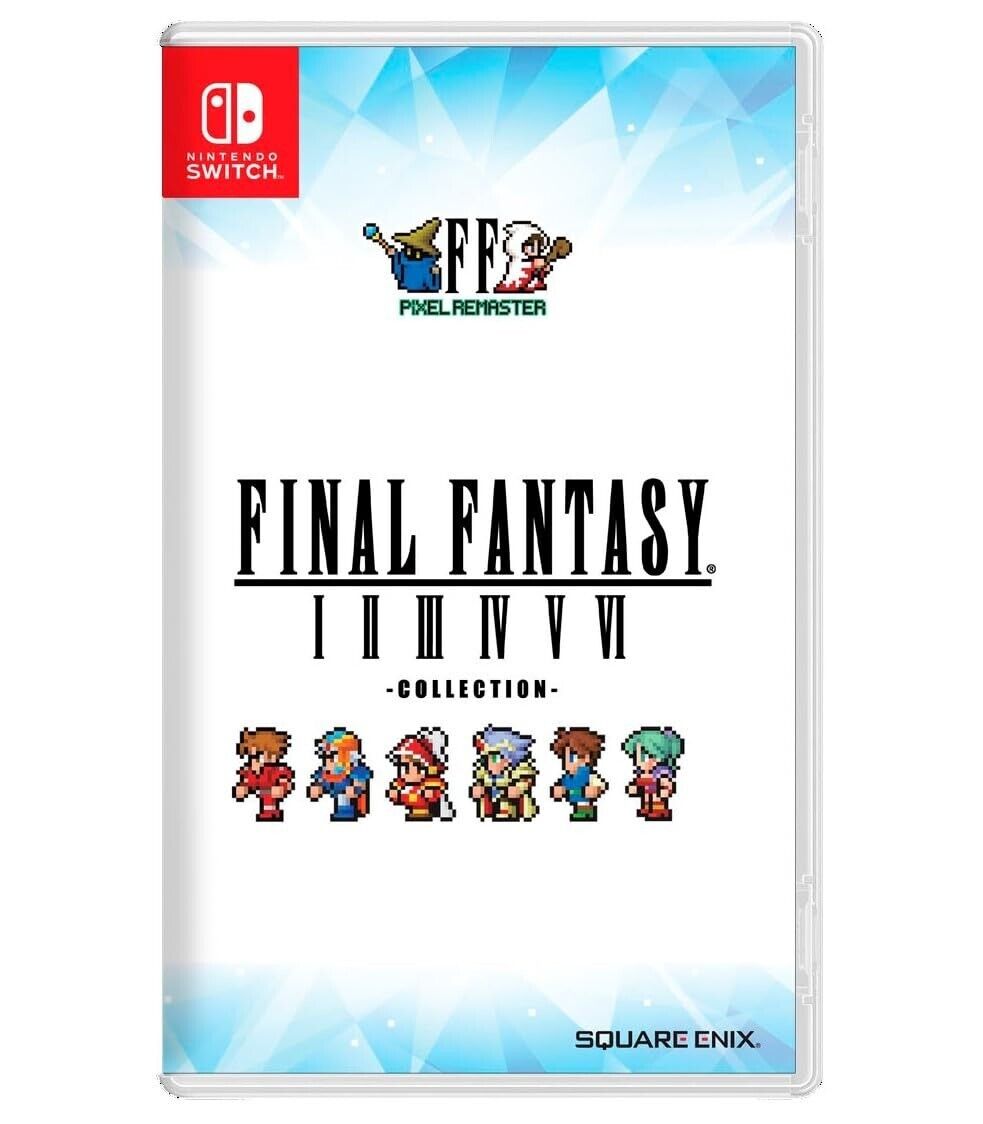 Final Fantasy I-VI Pixel Remaster Collection 1-6 - Nintendo Switch